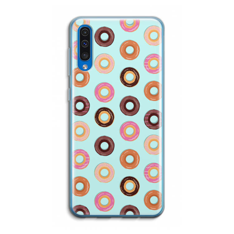 Donuts: Samsung Galaxy A50 Transparant Hoesje