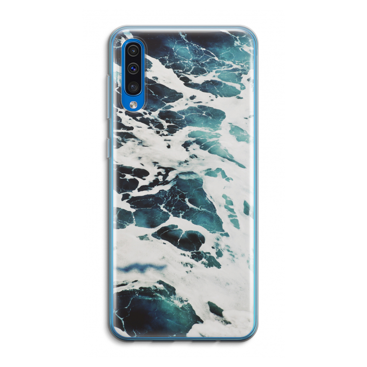 Golven: Samsung Galaxy A50 Transparant Hoesje