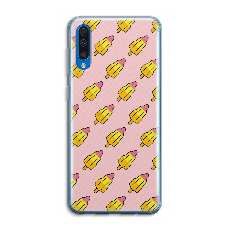 Waterijsjes: Samsung Galaxy A50 Transparant Hoesje