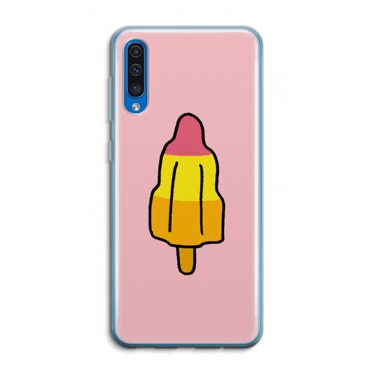 Raketijsje: Samsung Galaxy A50 Transparant Hoesje