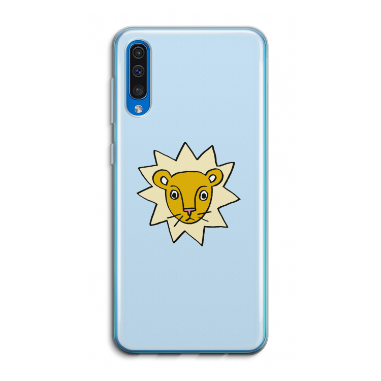 Kleine leeuw: Samsung Galaxy A50 Transparant Hoesje