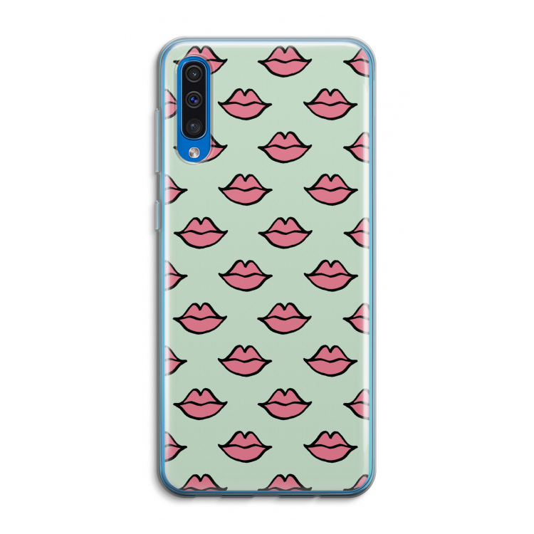 Lipjes: Samsung Galaxy A50 Transparant Hoesje