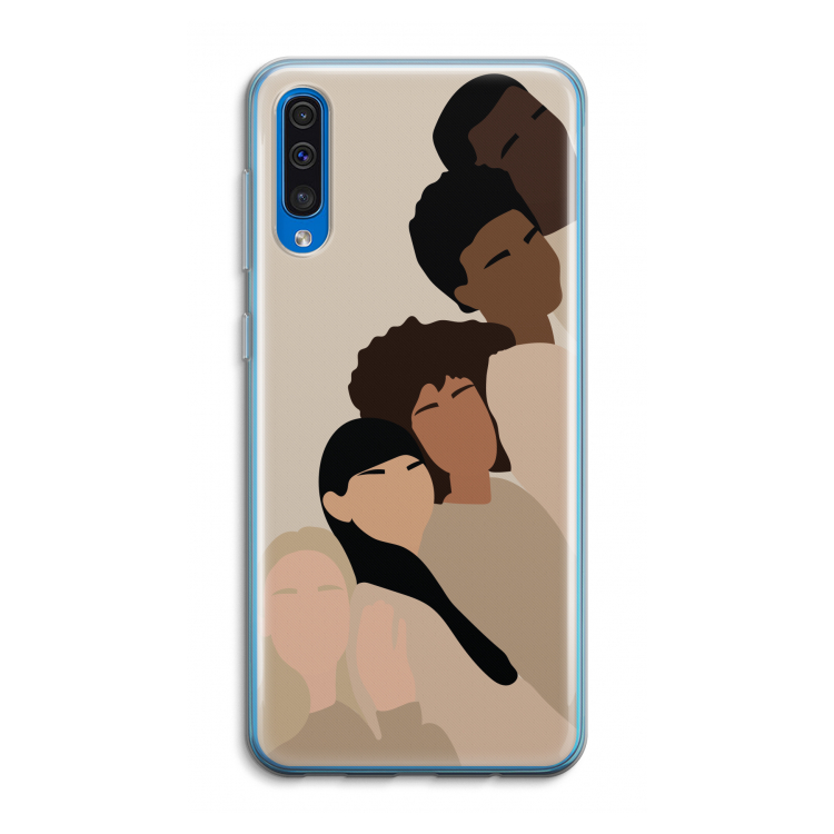 Sweet creatures: Samsung Galaxy A50 Transparant Hoesje