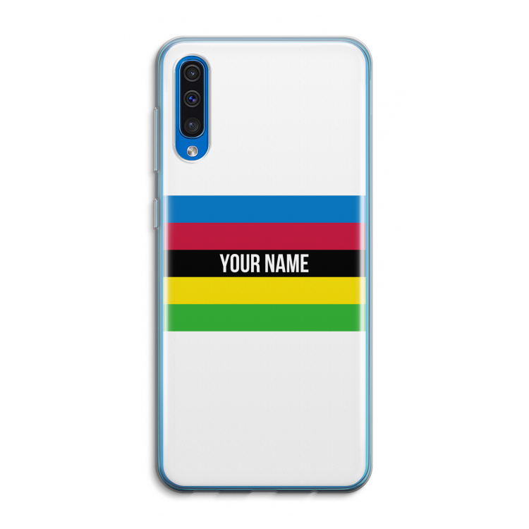 WK Wielrennen: Samsung Galaxy A50 Transparant Hoesje
