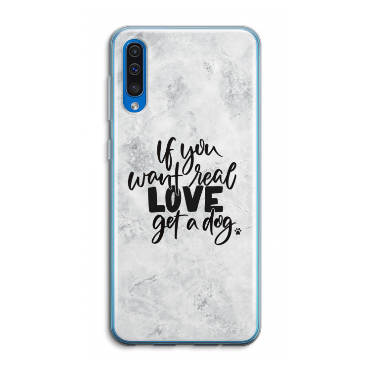 Partner in crime: Samsung Galaxy A50 Transparant Hoesje