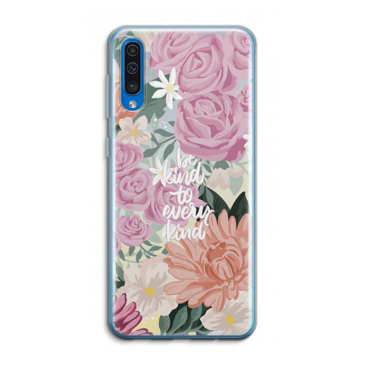 Kindness matters: Samsung Galaxy A50 Transparant Hoesje
