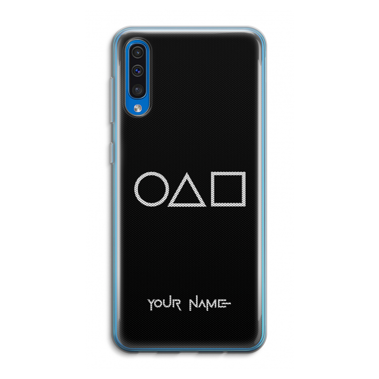 Squid Game: Samsung Galaxy A50 Transparant Hoesje