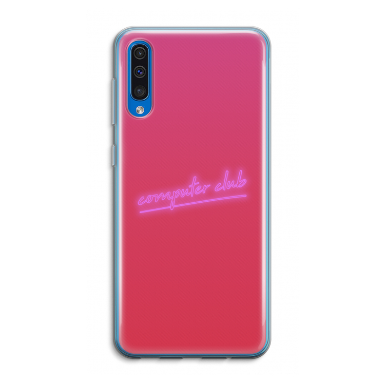 Vice Glow: Samsung Galaxy A50 Transparant Hoesje