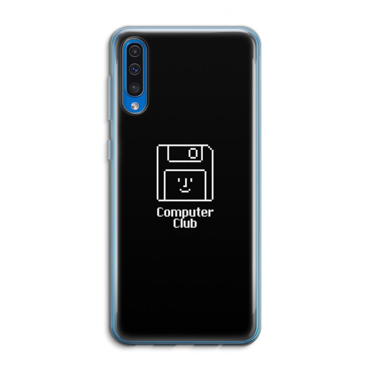 Hello: Samsung Galaxy A50 Transparant Hoesje