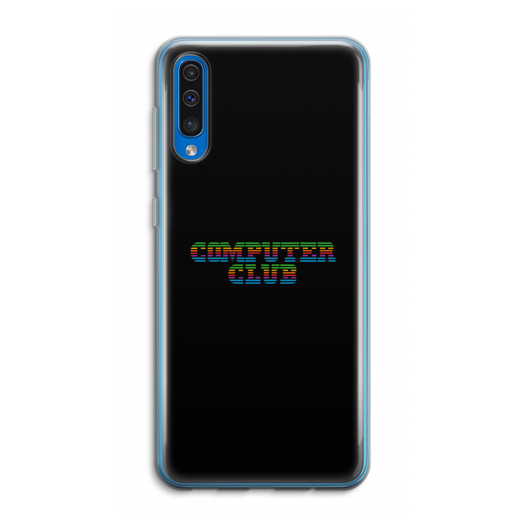 Retro: Samsung Galaxy A50 Transparant Hoesje