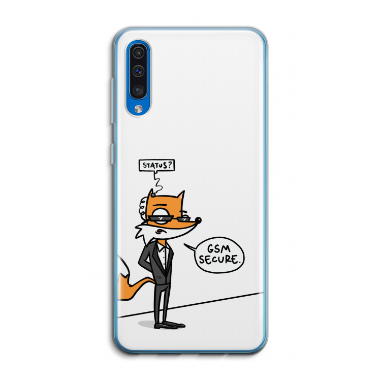GSM secure: Samsung Galaxy A50 Transparant Hoesje