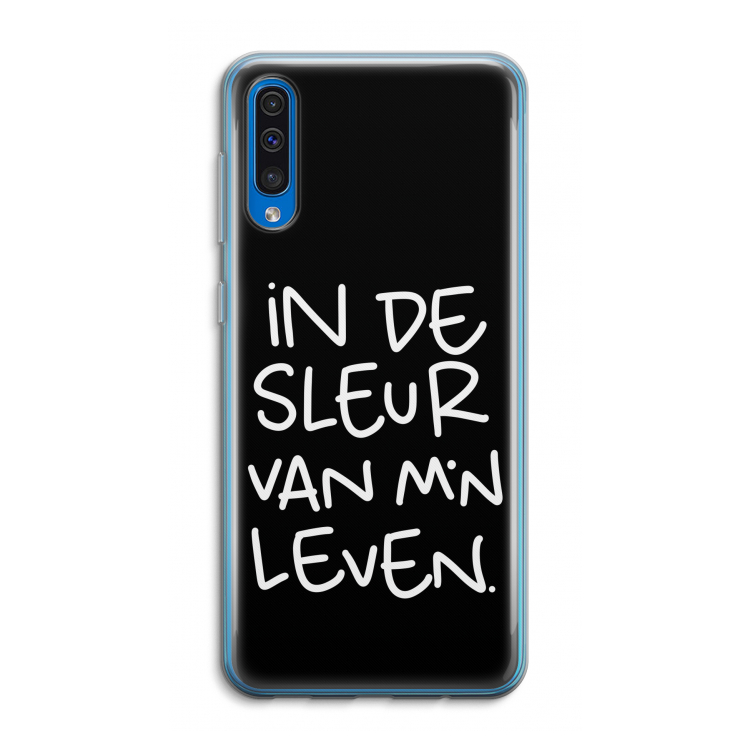 De Sleur: Samsung Galaxy A50 Transparant Hoesje