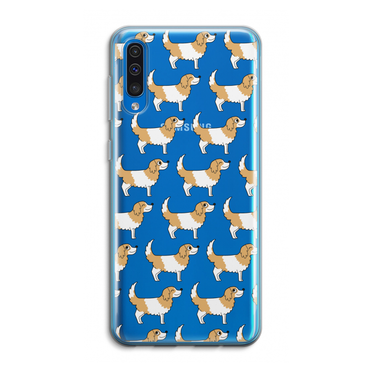 Doggy: Samsung Galaxy A50 Transparant Hoesje