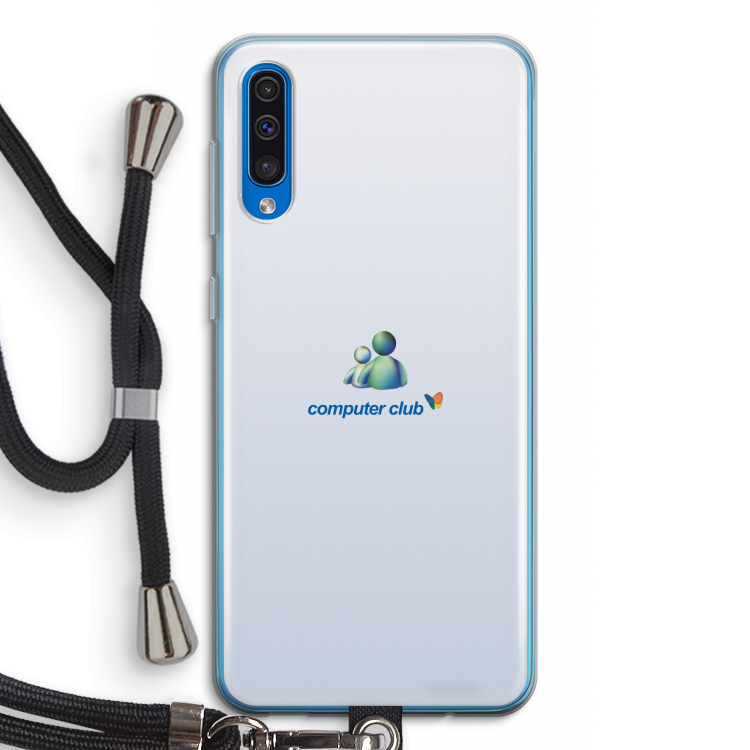 MSN: Samsung Galaxy A50 Transparant Hoesje met koord