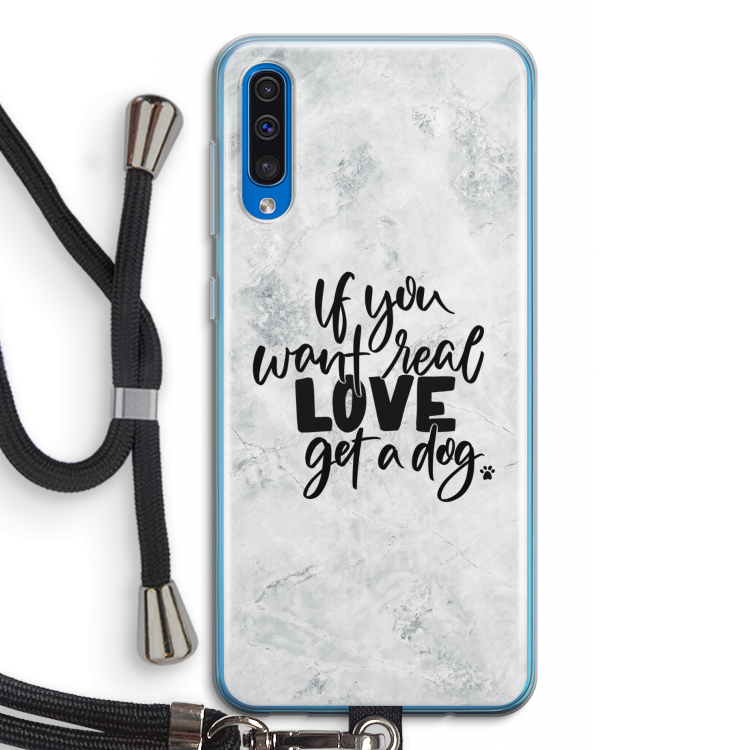 Partner in crime: Samsung Galaxy A50 Transparant Hoesje met koord