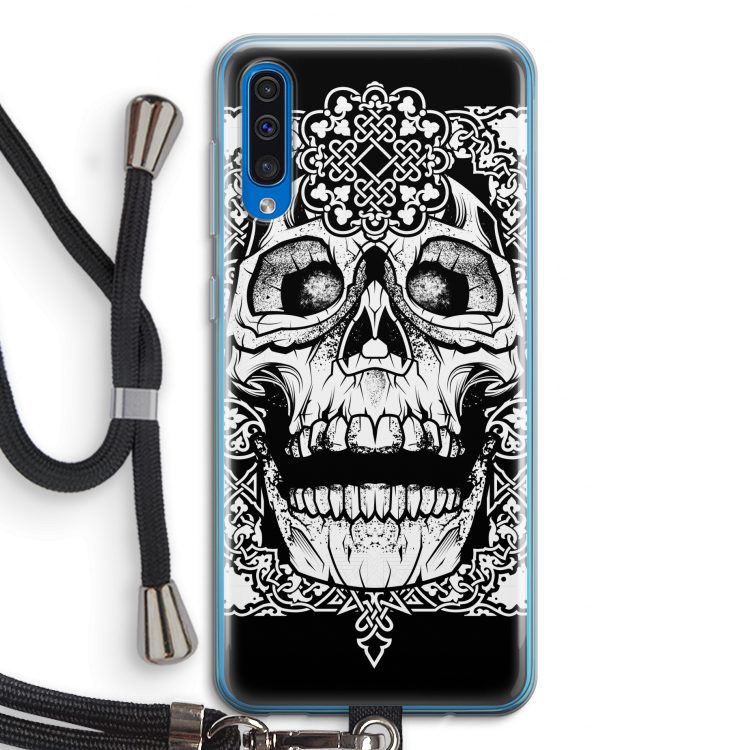 Seek & Destroy: Samsung Galaxy A50 Transparant Hoesje met koord