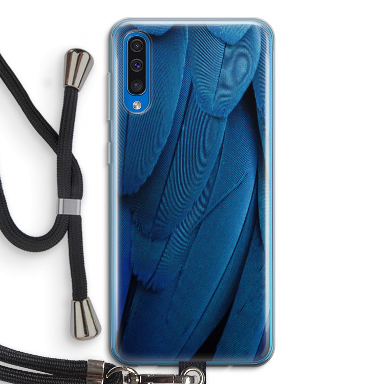 Pauw: Samsung Galaxy A50 Transparant Hoesje met koord
