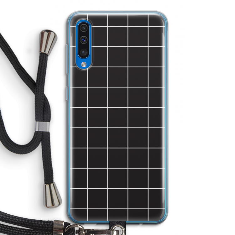 Rooster 2: Samsung Galaxy A50 Transparant Hoesje met koord