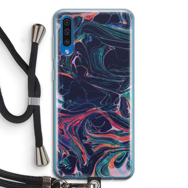 Light Years Beyond: Samsung Galaxy A50 Transparant Hoesje met koord