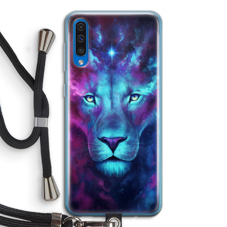 Firstborn: Samsung Galaxy A50 Transparant Hoesje met koord