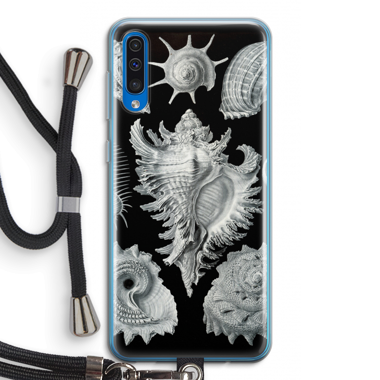 Haeckel Prosobranchia: Samsung Galaxy A50 Transparant Hoesje met koord