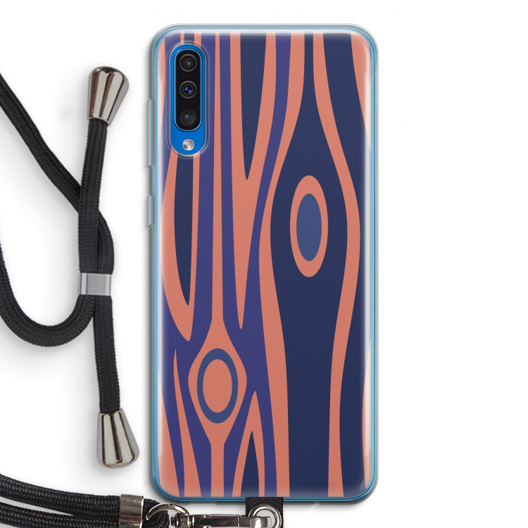 Bast A: Samsung Galaxy A50 Transparant Hoesje met koord
