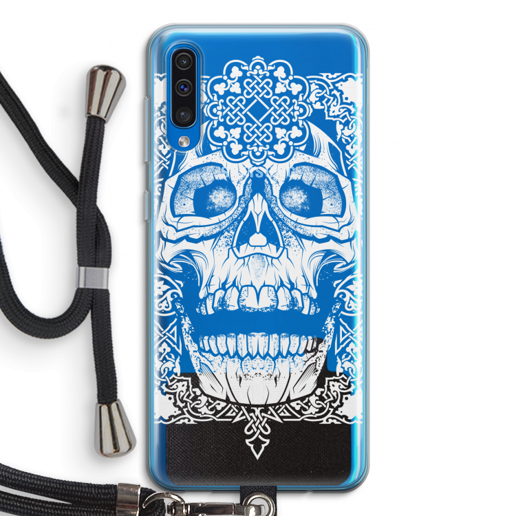 Seek & Destroy: Samsung Galaxy A50 Transparant Hoesje met koord