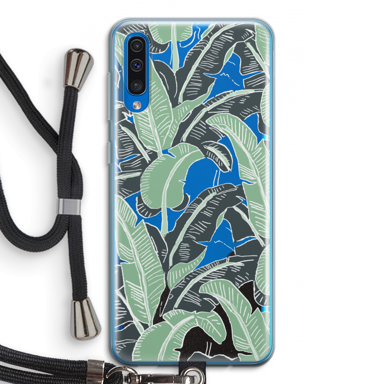 This Sh*t Is Bananas: Samsung Galaxy A50 Transparant Hoesje met koord