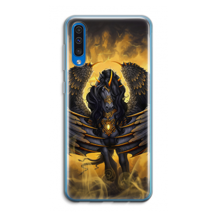 Pegasus: Samsung Galaxy A50 Transparant Hoesje
