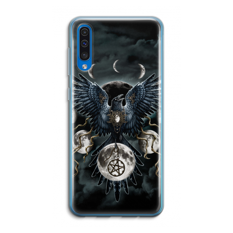 Sinister Wings: Samsung Galaxy A50 Transparant Hoesje