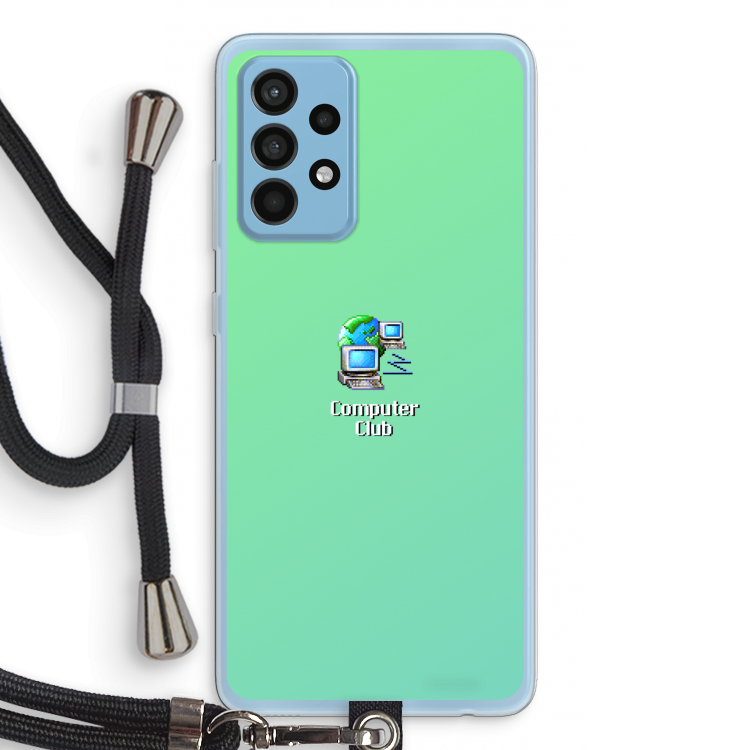 Win98: Samsung Galaxy A52 Transparant Hoesje met koord
