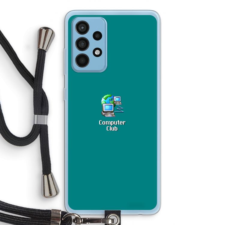 Win98: Samsung Galaxy A52 Transparant Hoesje met koord