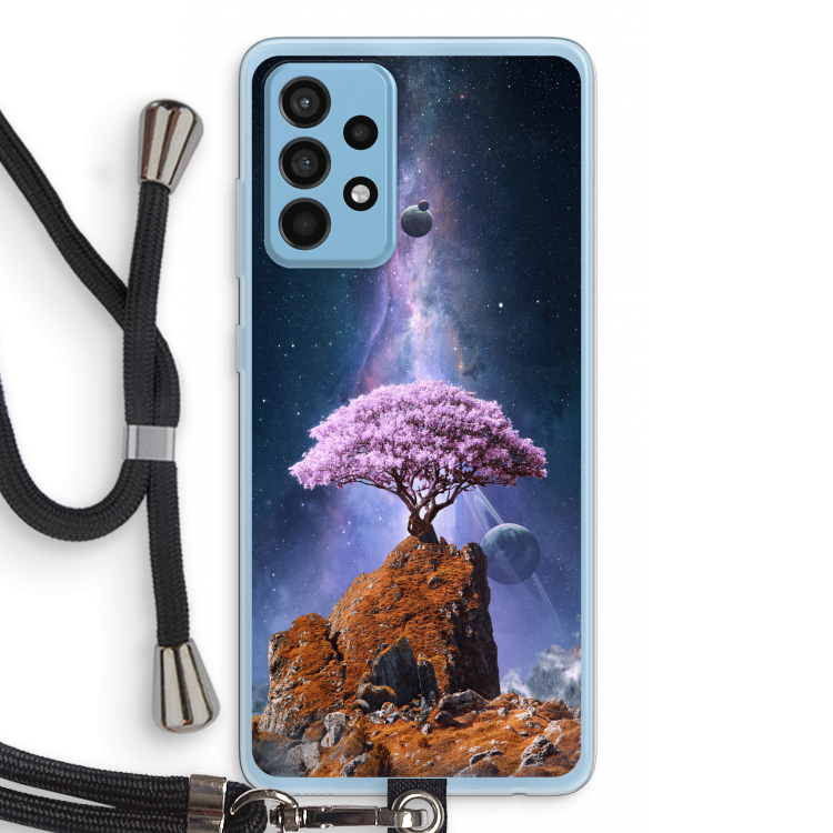 Ambition: Samsung Galaxy A52 Transparant Hoesje met koord
