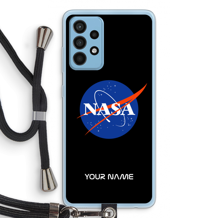 NASA: Samsung Galaxy A52 Transparant Hoesje met koord