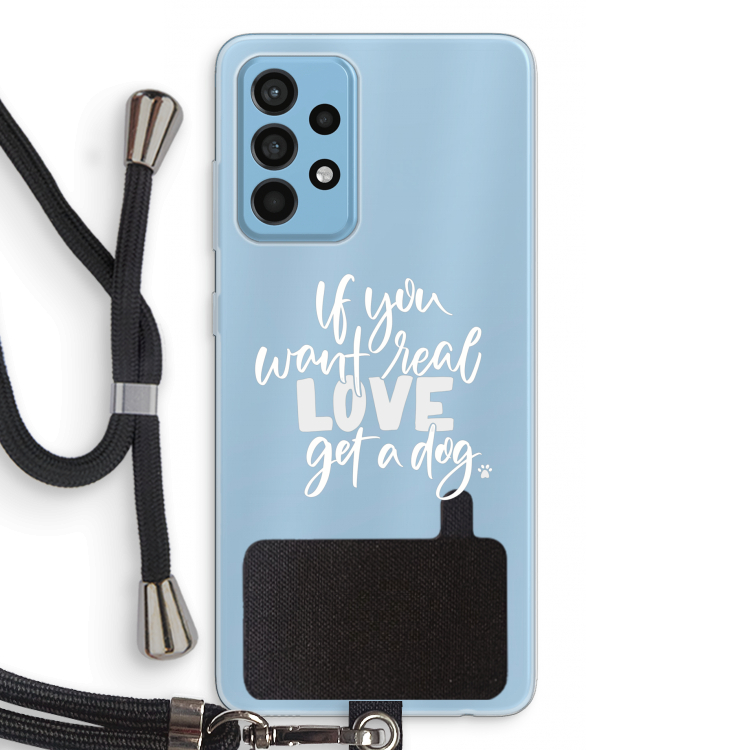 Partner in crime: Samsung Galaxy A52 Transparant Hoesje met koord