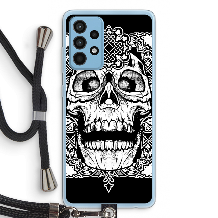 Seek & Destroy: Samsung Galaxy A52 Transparant Hoesje met koord