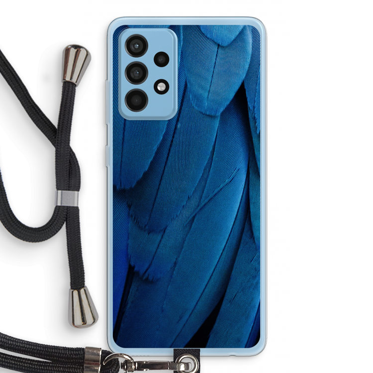Pauw: Samsung Galaxy A52 Transparant Hoesje met koord