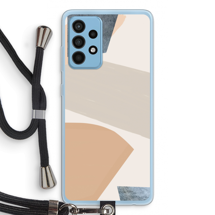 Formo: Samsung Galaxy A52 Transparant Hoesje met koord