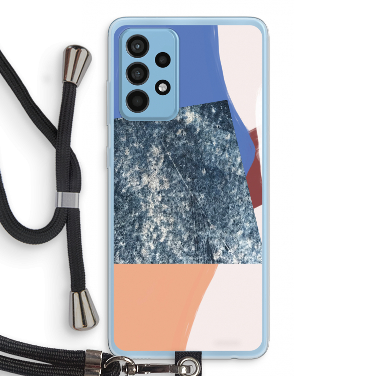 Billy: Samsung Galaxy A52 Transparant Hoesje met koord