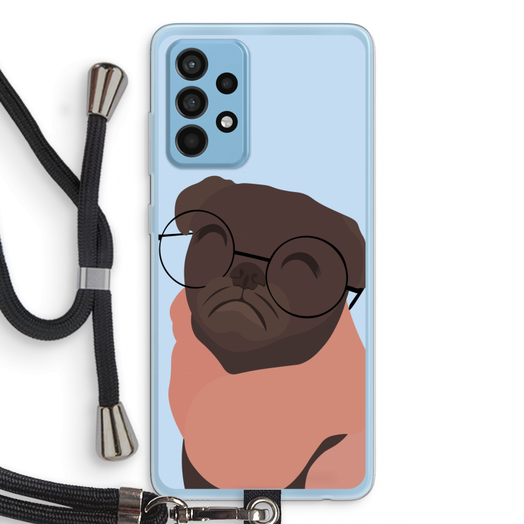 Ludo: Samsung Galaxy A52 Transparant Hoesje met koord