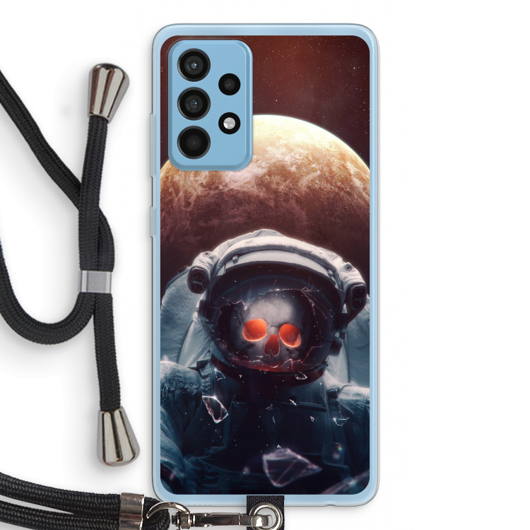 Voyager: Samsung Galaxy A52 Transparant Hoesje met koord