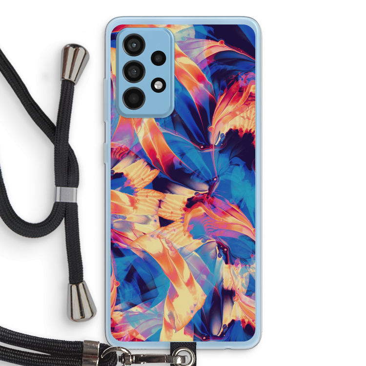Tuesday Night: Samsung Galaxy A52 Transparant Hoesje met koord