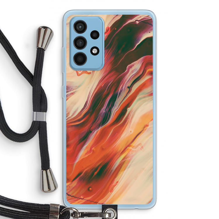 Forgotten Lands: Samsung Galaxy A52 Transparant Hoesje met koord