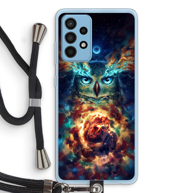 Aurowla: Samsung Galaxy A52 Transparant Hoesje met koord