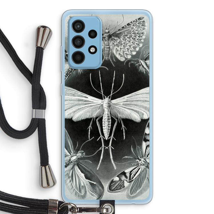 Haeckel Tineida: Samsung Galaxy A52 Transparant Hoesje met koord