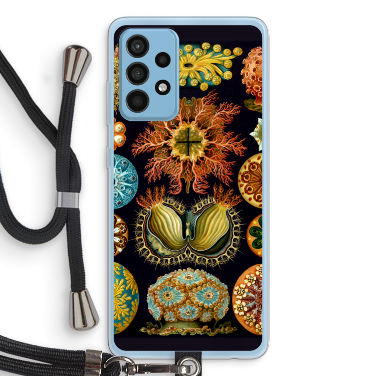Haeckel Ascidiae: Samsung Galaxy A52 Transparant Hoesje met koord