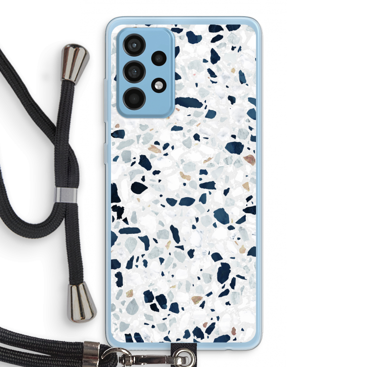 Terrazzo N°1: Samsung Galaxy A52 Transparant Hoesje met koord