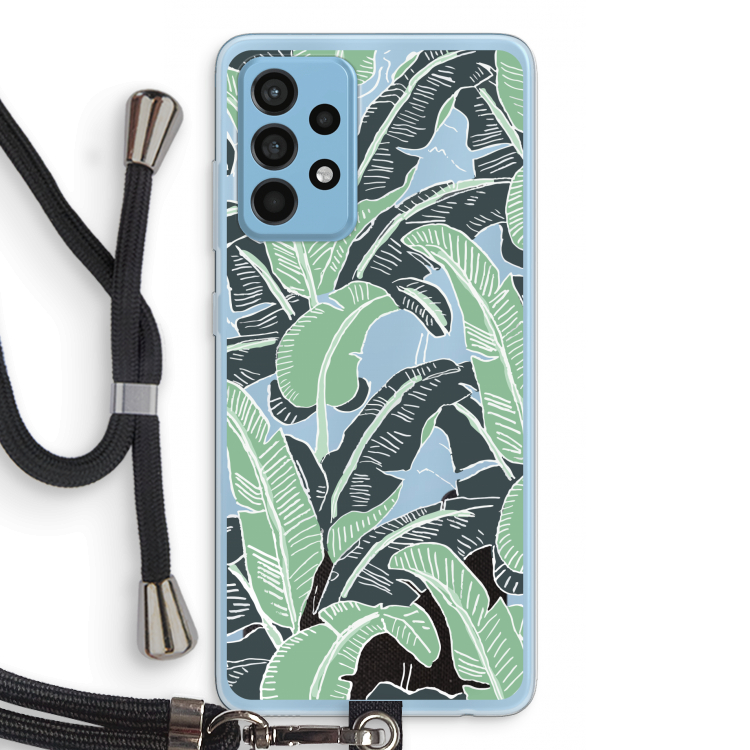 This Sh*t Is Bananas: Samsung Galaxy A52 Transparant Hoesje met koord
