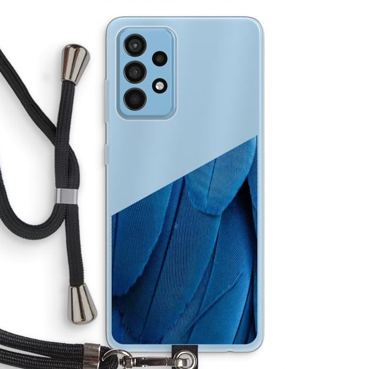 Pauw: Samsung Galaxy A52 Transparant Hoesje met koord