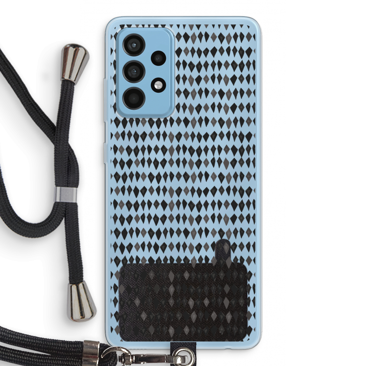 Crazy shapes: Samsung Galaxy A52 Transparant Hoesje met koord